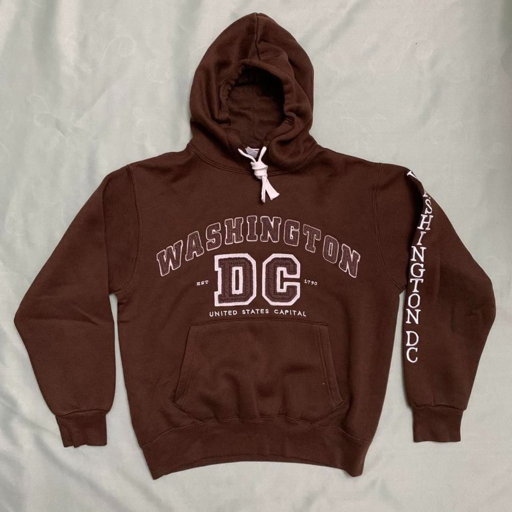 Brown Vintage Hoodie